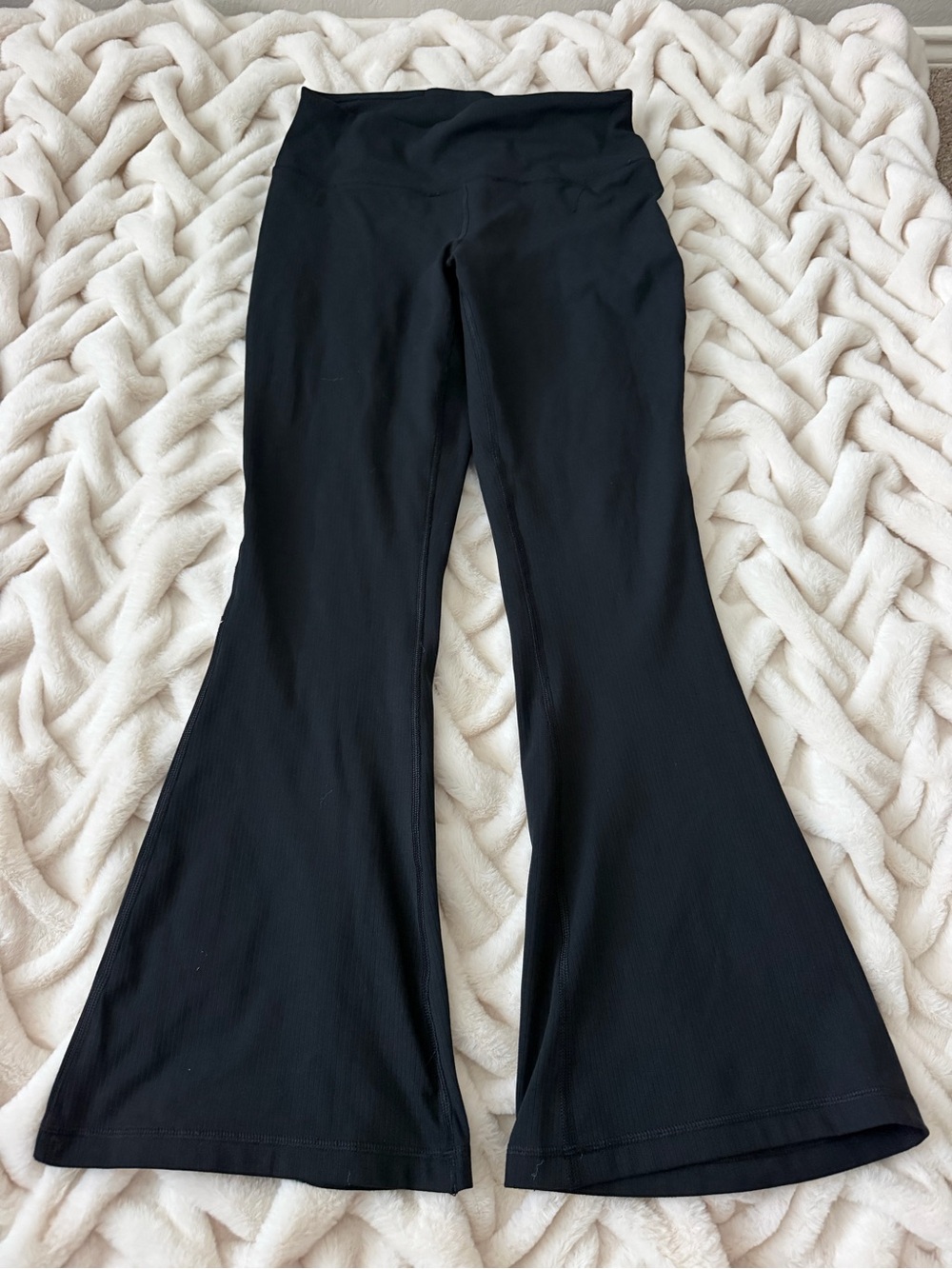 lululemon athletica Black Boot Cut Flare Pants